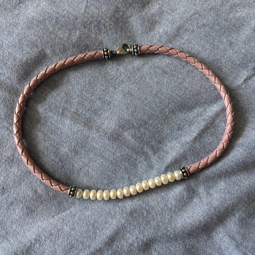 Brighton Pink and Silver Necklace